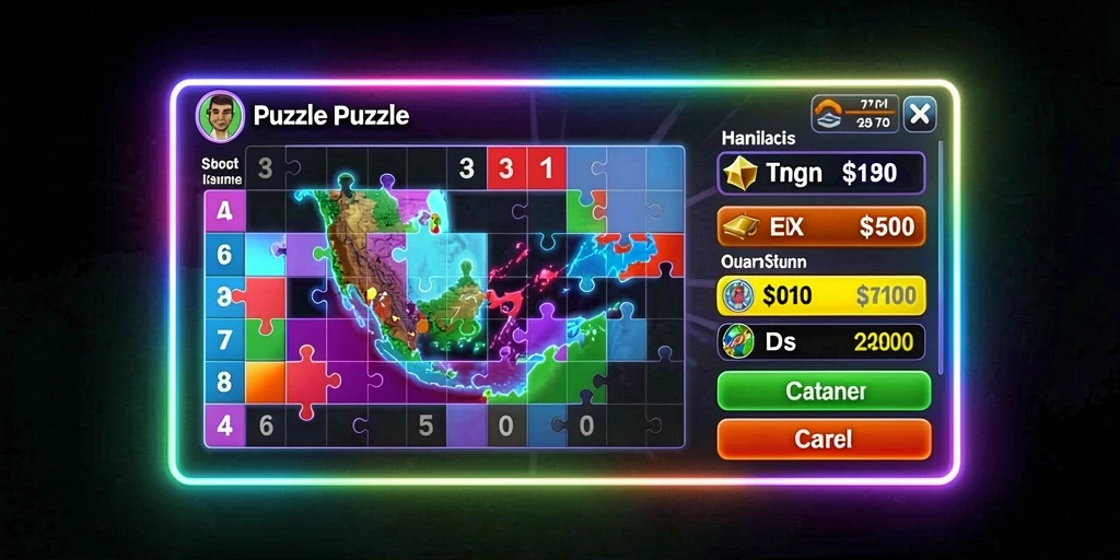Screenshot karakter dengan kemampuan khusus yang ditonjolkan.