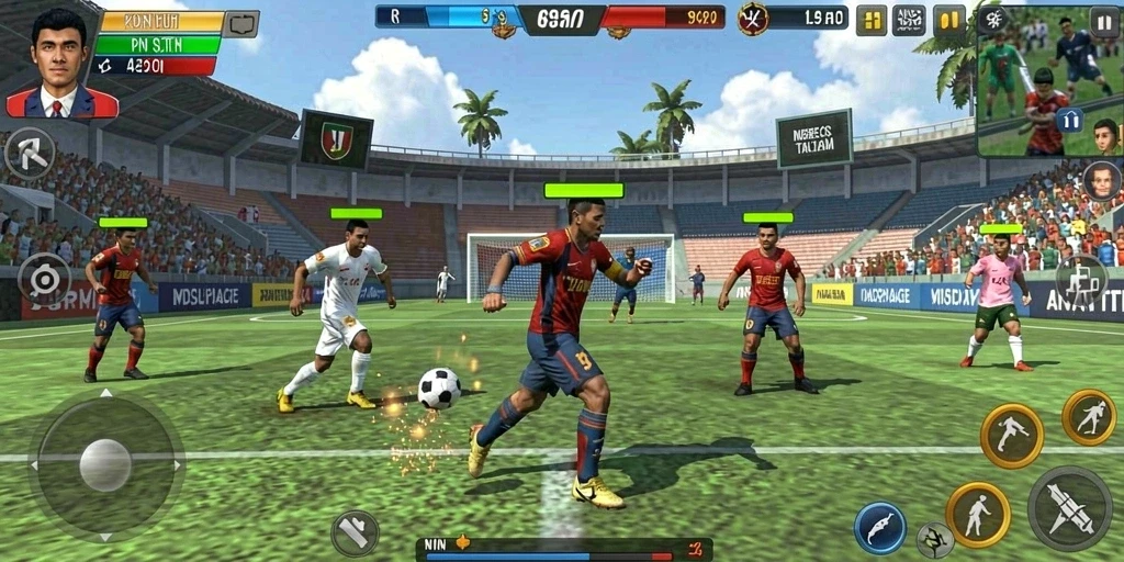 Mode permainan yang seru dan menantang.