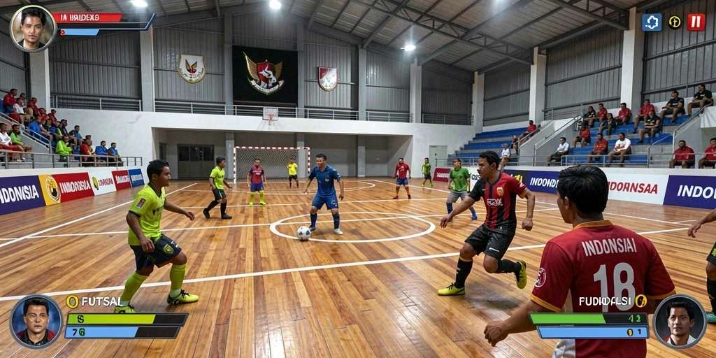 Momen seru saat bertarung dengan teman.