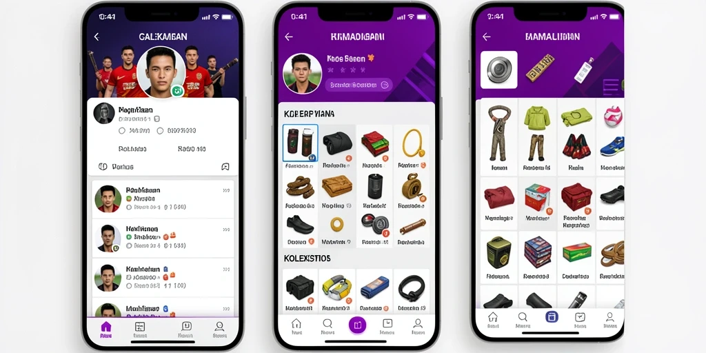 Fitur permainan yang inovatif dan interaktif.