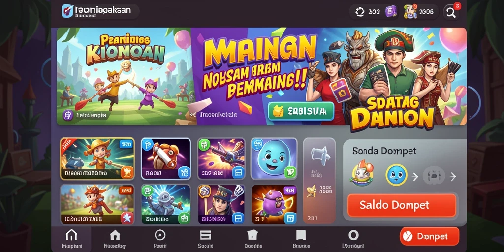 Pameran grafis permainan slot yang memukau dan menarik.