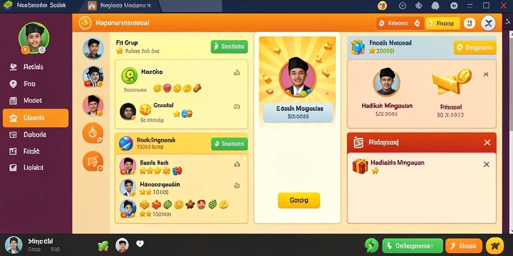 Gameplay seru yang membuat ketagihan.